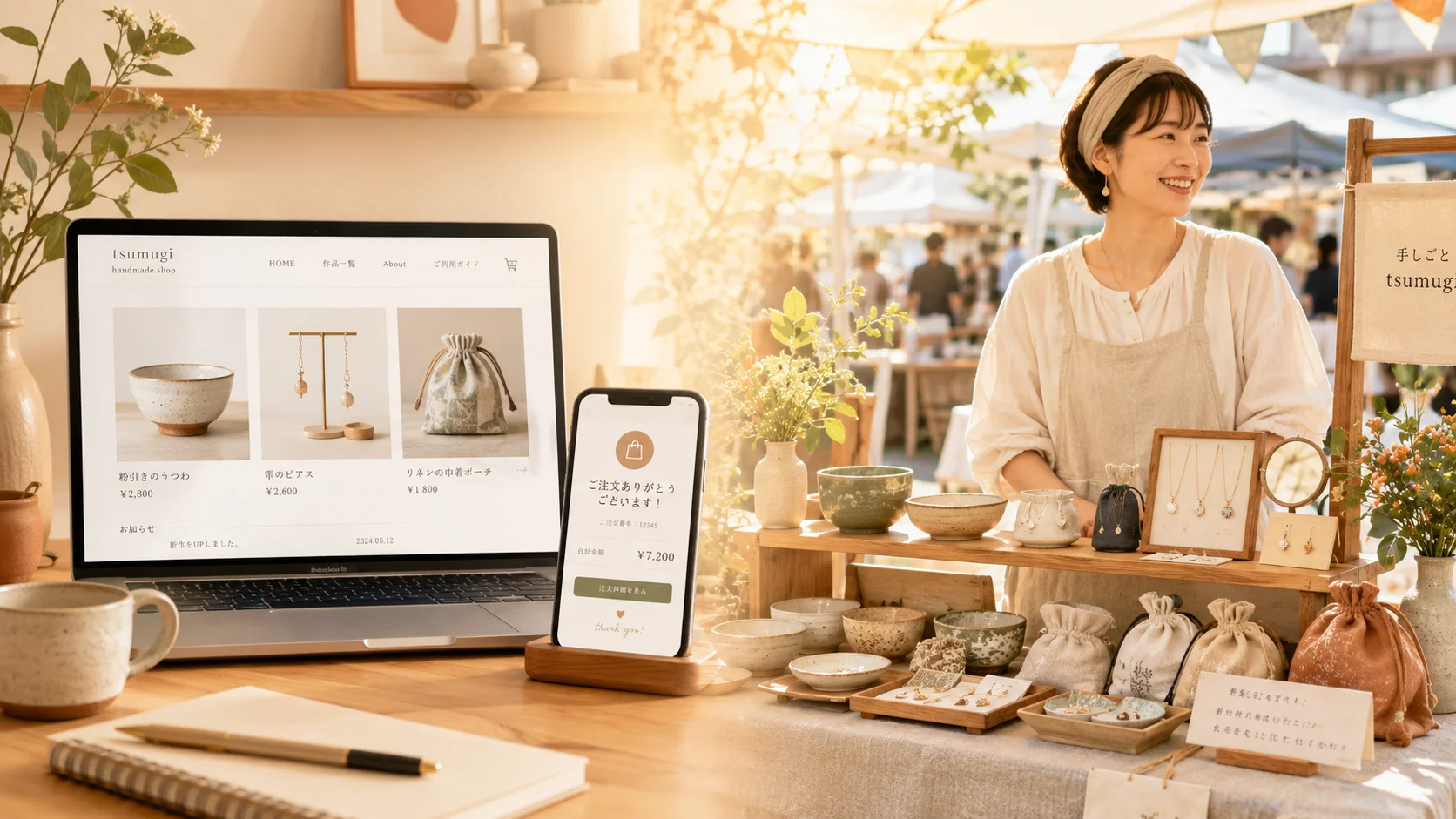 ECサイトだけで活動する作家がリアルイベントに出店して得られるもの