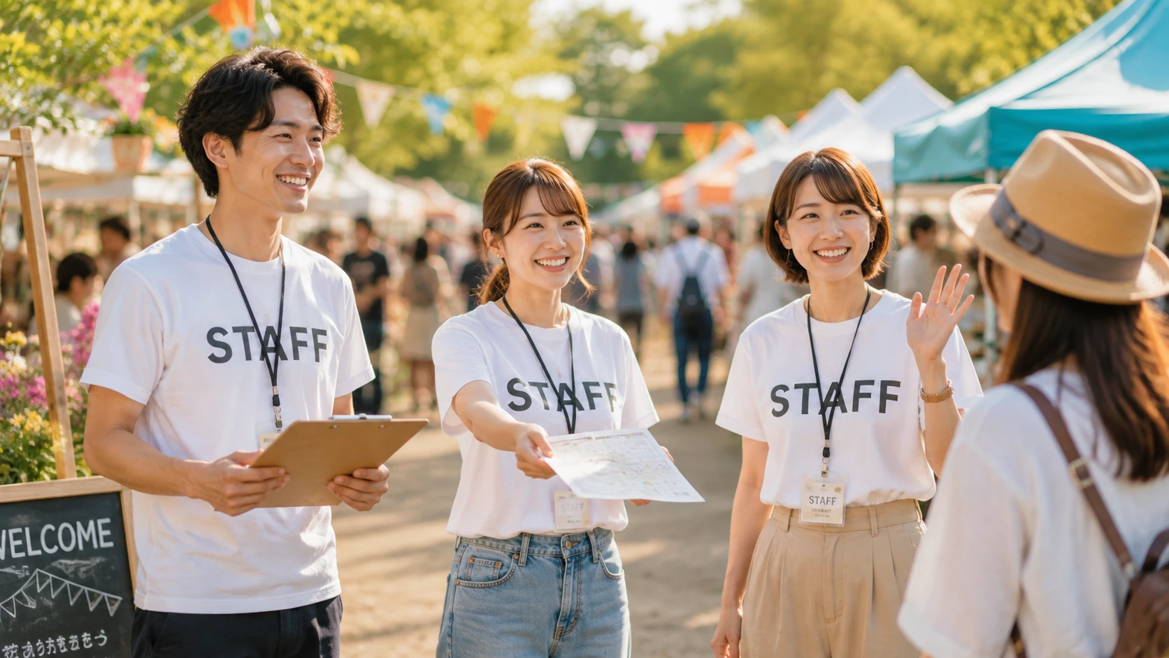イベントスタッフが足りないときの解決策